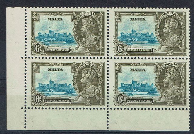 Image of Malta SG 212/212a UMM British Commonwealth Stamp